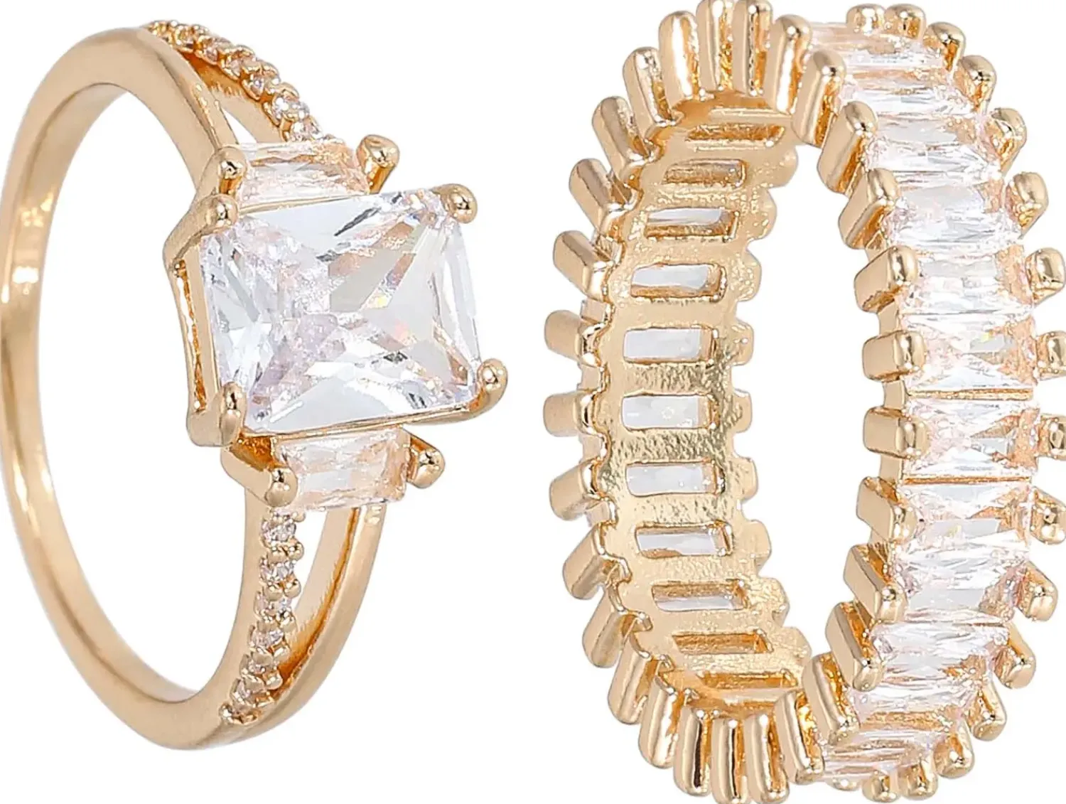 Bijou Brigitte Ring-Sets|Ringe Gold>Ring-Set - en Duo gold