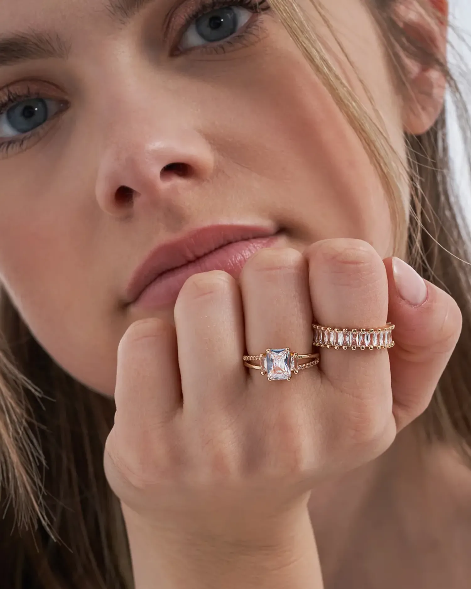 Bijou Brigitte Ring-Sets|Ringe Gold>Ring-Set - en Duo gold