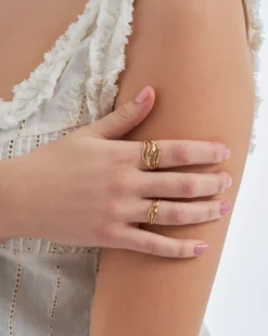 Bijou Brigitte Ring-Sets|Ringe Gold>Ring-Set - en Shine gold