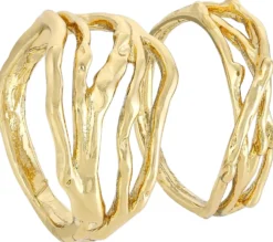 Bijou Brigitte Ring-Sets|Ringe Gold>Ring-Set - en Shine gold