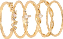 Bijou Brigitte Ring-Sets|Ringe Gold>Ring-Set - en Sparkles gold