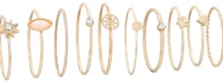 Bijou Brigitte Ring-Sets|Ringe Mit Steinen>Ring-Set - en Vintage gold