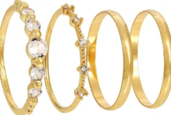 Bijou Brigitte Basics|Ringe Mit Steinen>Ring-Set - en Vision gold