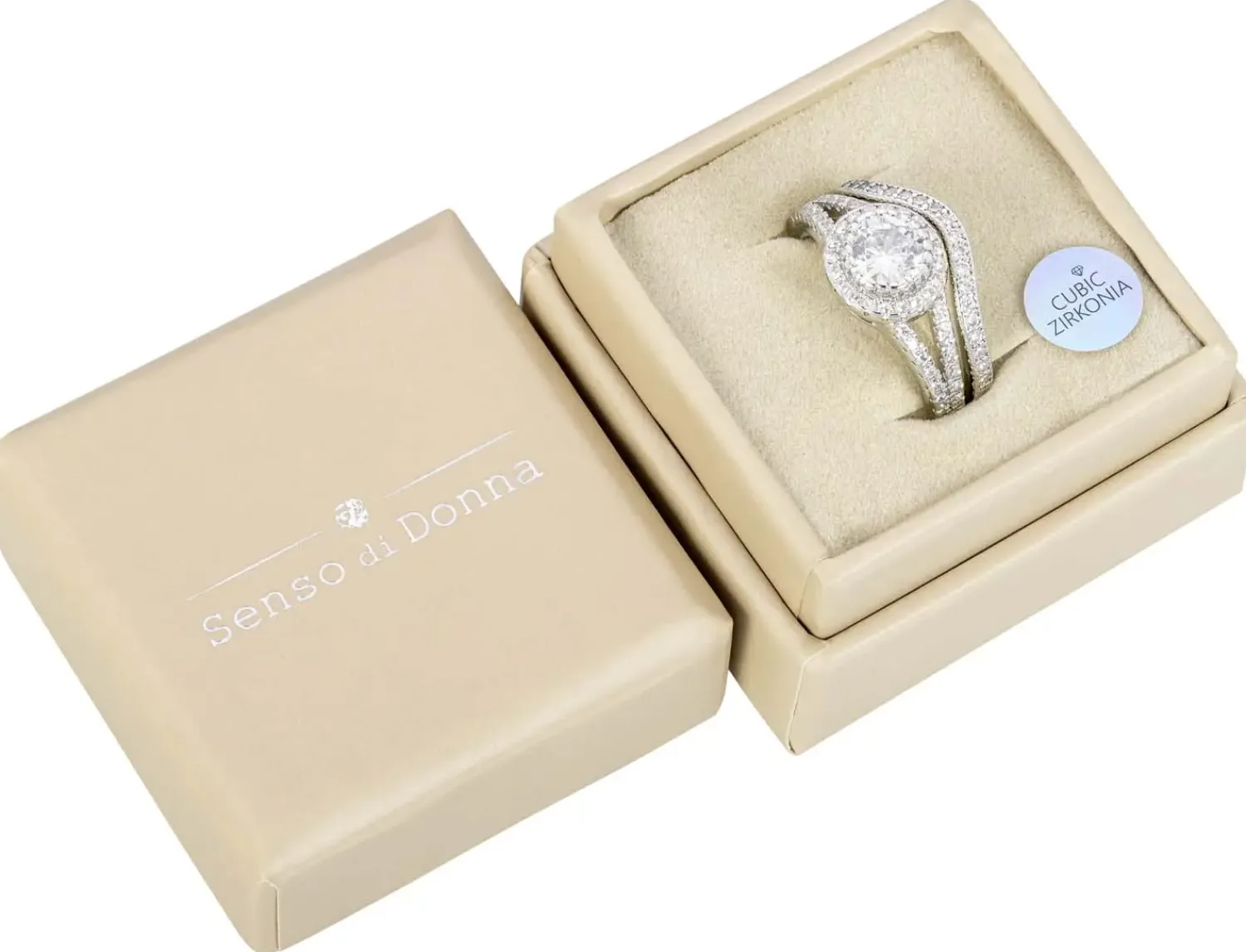 Bijou Brigitte Ring-Sets|Für Bestimmte Anlässe>Ring Set - Gorgeous Duo silber