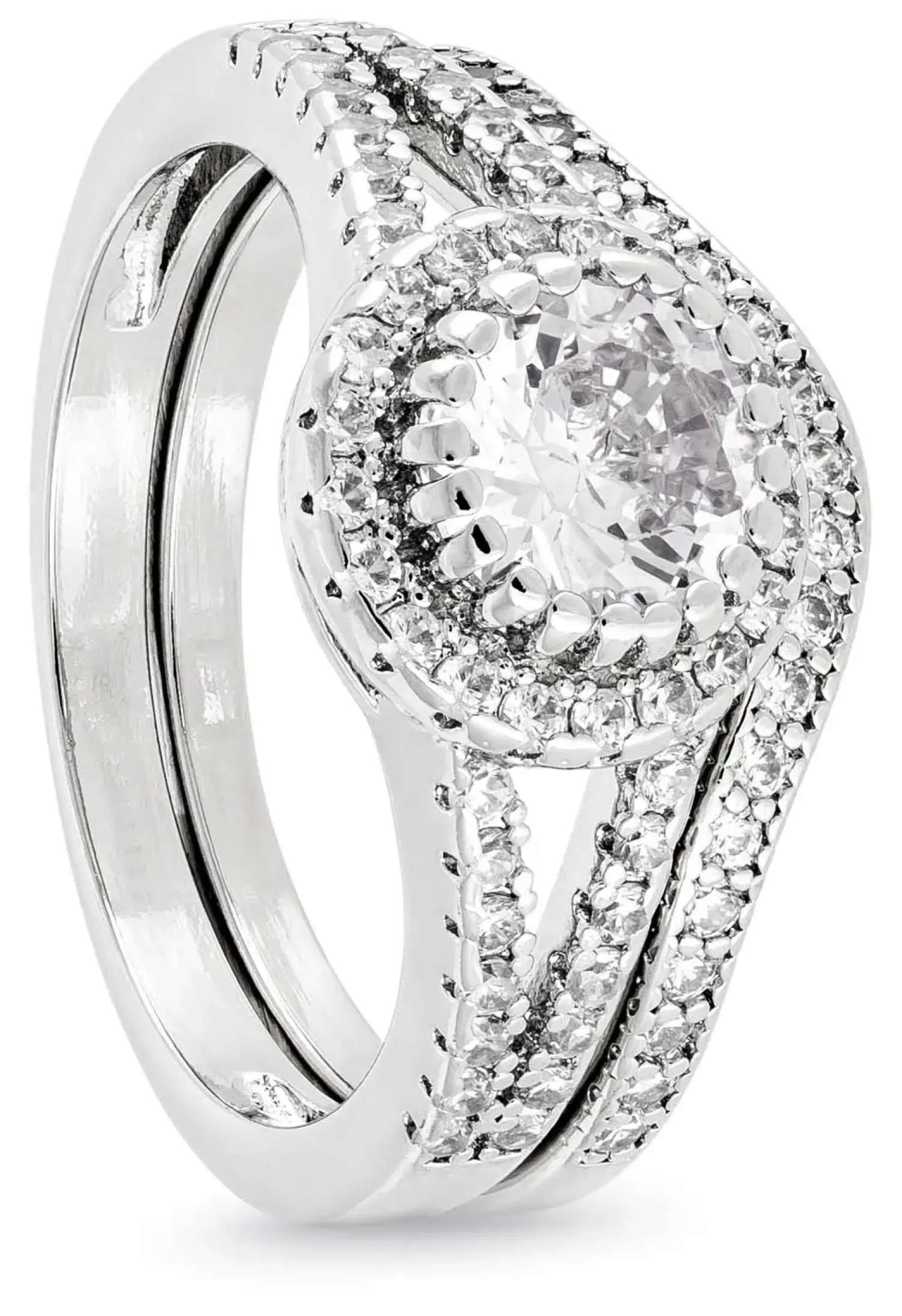 Bijou Brigitte Ring-Sets|Für Bestimmte Anlässe>Ring Set - Gorgeous Duo silber