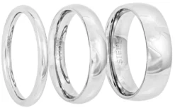 Bijou Brigitte Edelstahlringe|Edelstahlringe>Ring-Set - Modern Steel silber