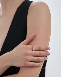 Bijou Brigitte Ring-Sets|Ringe Mit Steinen>Ring-Set - Perfect Duo roségold