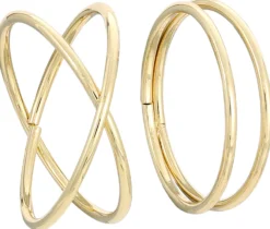 Bijou Brigitte Ring-Sets|Ringe Gold>Ring-Set - Shiny gold