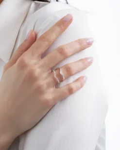 Bijou Brigitte Ringe 925Er Silber|Ring-Sets>Ring-Set - Silver Love silber