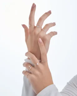 Bijou Brigitte Ring-Sets|Ringe Mit Steinen>Ring-Set - Silver Vintage silber