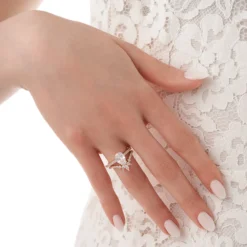 Bijou Brigitte Ring-Sets|Brautschmuck>Ring-Set - Sparkling Duo silber