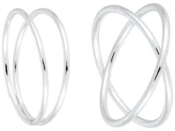 Bijou Brigitte Ring-Sets>Ring-Set - Timeless Row silber