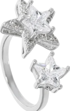 Bijou Brigitte Statement-Ringe>Ring - Shining Stars silber