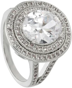 Bijou Brigitte Für Bestimmte Anlässe>Ring - Shiny Diamond silber