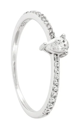 Bijou Brigitte Ringe 925Er Silber|Ringe 925Er Silber>Ring - Shiny Stone silber