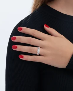 Bijou Brigitte Ringe Mit Steinen|Hochzeitsgäste>Ring - Shiny Zirkonia silber