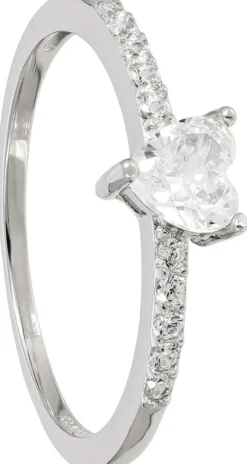 Bijou Brigitte Für Bestimmte Personen>Ring - Silvery Heart silber