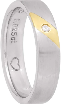 Bijou Brigitte Ringe 925Er Silber|Antragsringe>Ring - Simple Diamond 18 silber