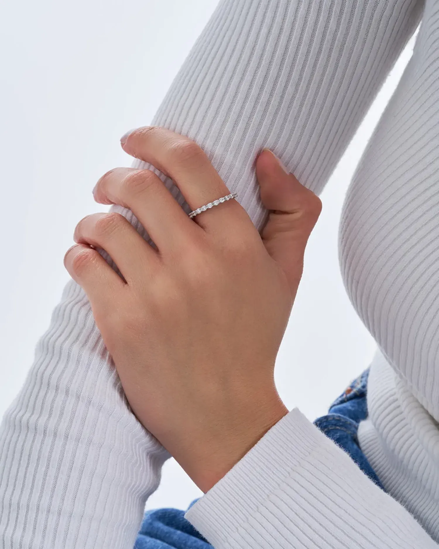 Bijou Brigitte Basics>Ring - Small Shine silber
