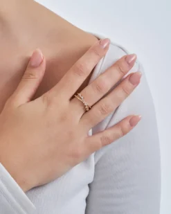 Bijou Brigitte Ringe Gold>Ring - Sparkling Time gold