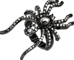 Bijou Brigitte Statement-Ringe>Ring - Spider Shine schwarz