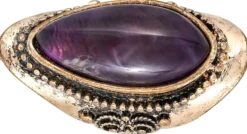 Bijou Brigitte Statement-Ringe|Ringe Gold>Ring - Statement Amethyst gold, lila