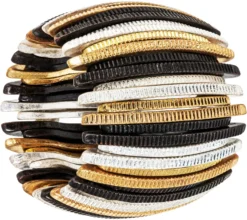 Bijou Brigitte Bunter Schmuck>Ring - Statement Stripes mehrfarbig