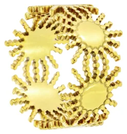 Bijou Brigitte Edelstahlringe|Edelstahlschmuck In Gold>Ring - Steel Sun gold