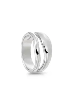 Bijou Brigitte Edelstahlringe|Wasserfester Schmuck>Ring - Steel Ways silber