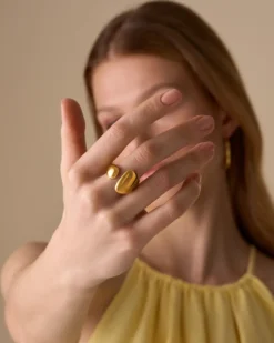 Bijou Brigitte Edelstahlringe|Edelstahlschmuck In Gold>Ring - Steel Wonder gold