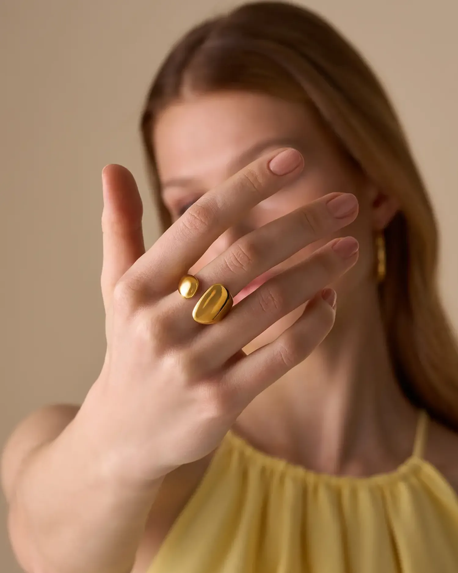 Bijou Brigitte Edelstahlringe|Edelstahlschmuck In Gold>Ring - Steel Wonder gold