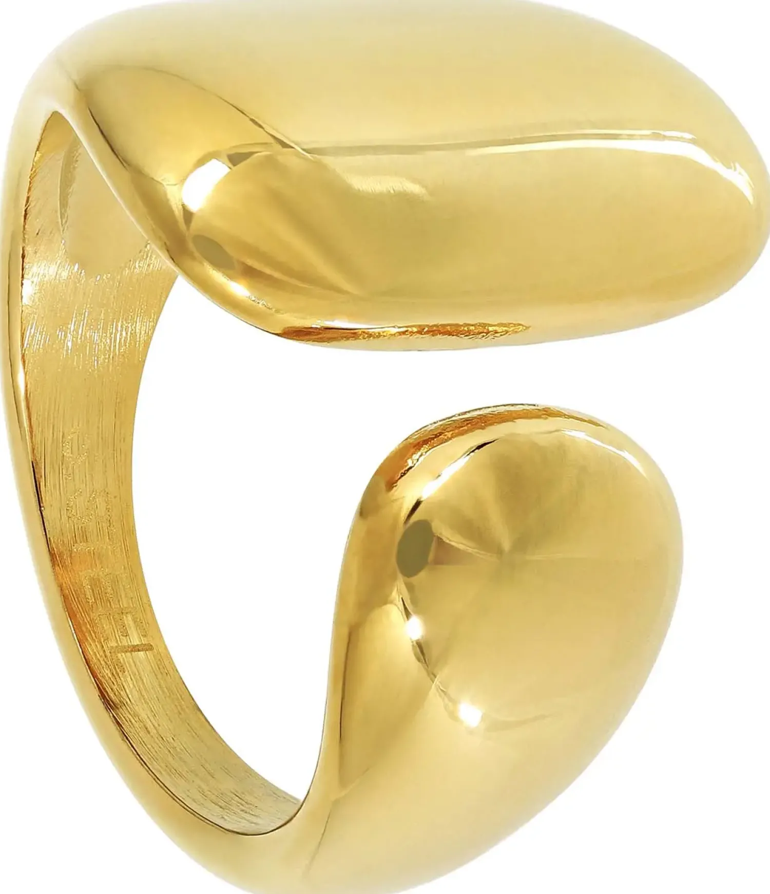 Bijou Brigitte Edelstahlringe|Edelstahlschmuck In Gold>Ring - Steel Wonder gold