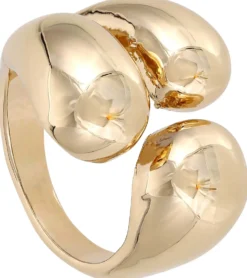 Bijou Brigitte Statement-Ringe|Ringe Gold>Ring - Three Bubbles gold