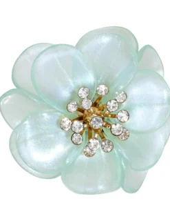 Bijou Brigitte Statement-Ringe|Pastellschmuck>Ring - Transparent Green türkis, grün
