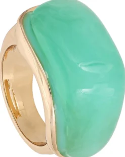 Bijou Brigitte Statement-Ringe|Boho-Schmuck>Ring - Turquoise Shine türkis