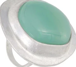 Bijou Brigitte Statement-Ringe|Boho-Schmuck>Ring - Turquoise Statement türkis, silber