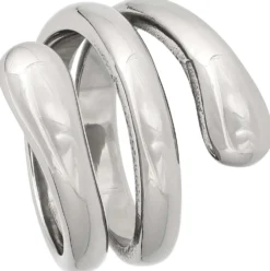 Bijou Brigitte Edelstahlringe|Edelstahlringe>Ring - Twisted Silver silber
