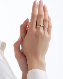 Bijou Brigitte Ringe Mit Steinen|Ringe Gold>Ring - Twisting gold