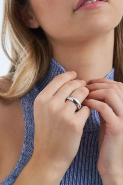 Bijou Brigitte Edelstahlringe|Ringe Mit Steinen>Ring - Unique 19 silber