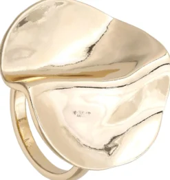 Bijou Brigitte Statement-Ringe|Ringe Gold>Ring - Vertical Plate gold
