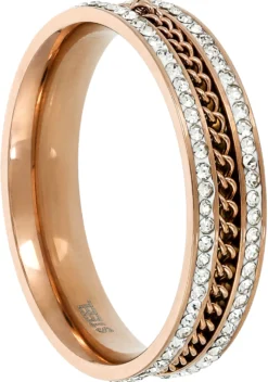 Bijou Brigitte Edelstahlschmuck In Roségold|Edelstahlringe>Ring - Wonderfully Bright roségold