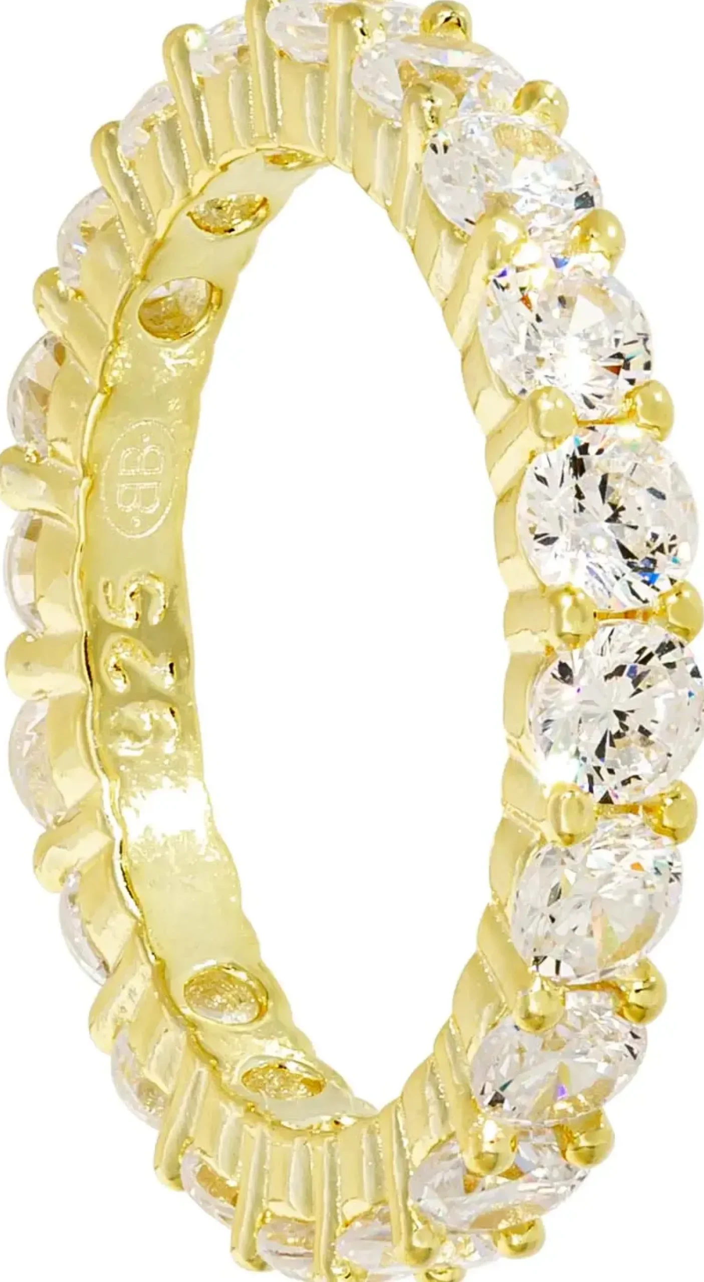 Bijou Brigitte Ringe 925Er Silber|Ringe Gold>Ring - Zirconia Classic gold