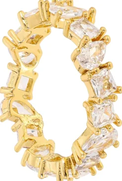 Bijou Brigitte Ringe Mit Steinen|Ringe Gold>Ring - Zirkonia Squares gold