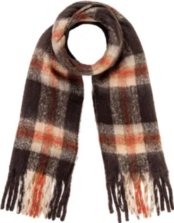 Bijou Brigitte Schals>Schal - Autumn Checks braun