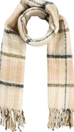 Bijou Brigitte Schals>Schal - Checked Softness beige, braun