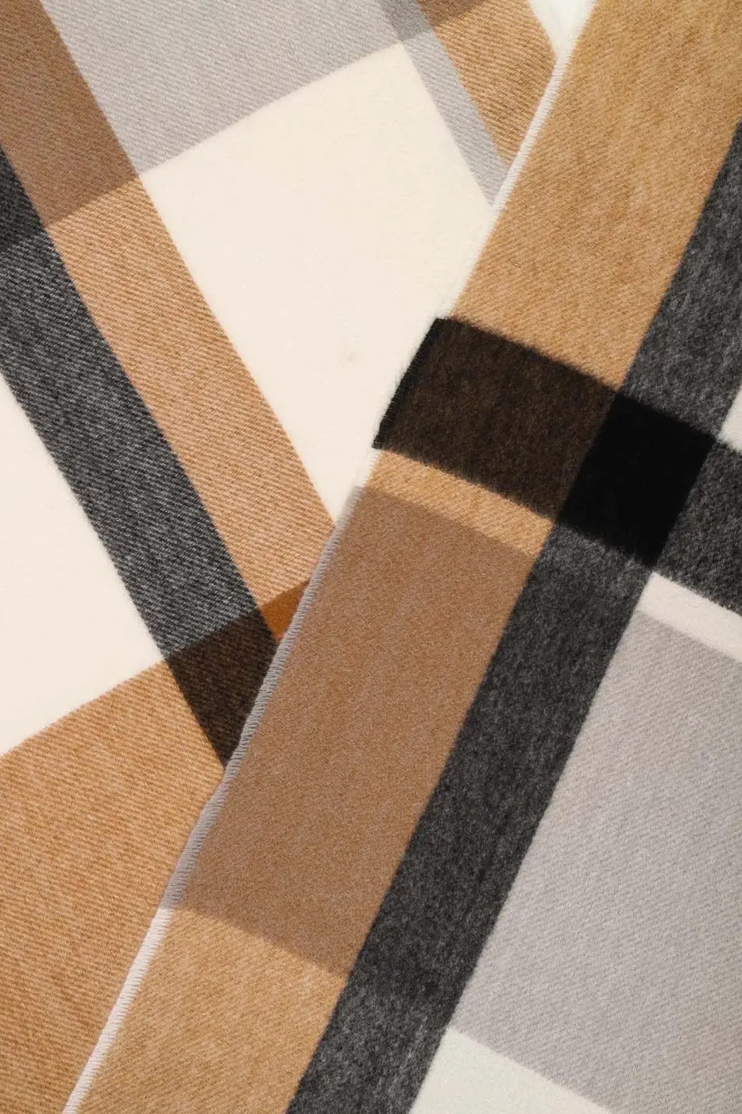 Bijou Brigitte Schals>Schal - Checkered Brown braun, grau