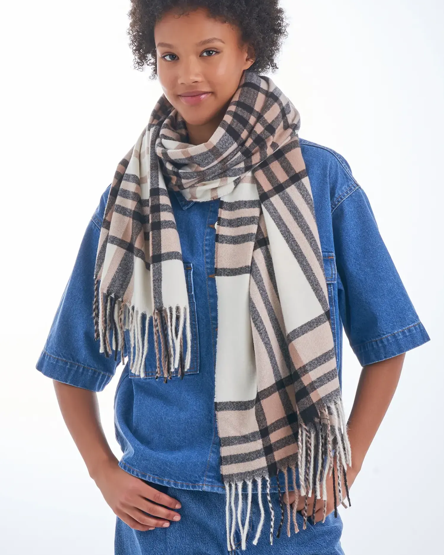 Bijou Brigitte Schals>Schal - Classic Bliss beige