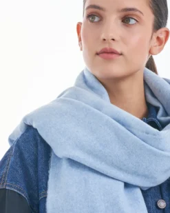 Bijou Brigitte Schals>Schal - Cloudy Blue blau