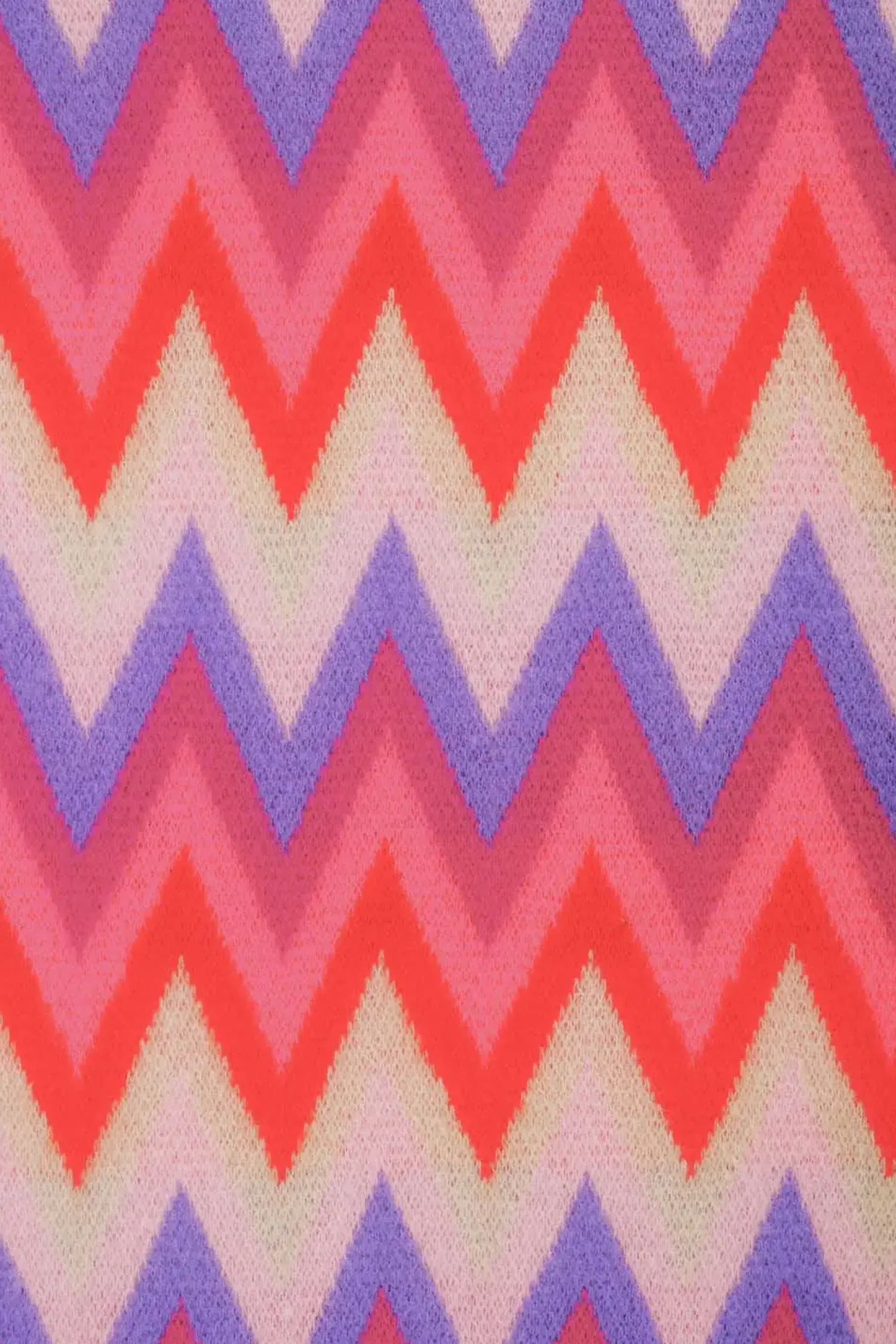 Bijou Brigitte Schals>Schal - Colorful Zigzag rosa, lila, pink