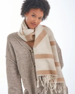 Bijou Brigitte Schals>Schal - Cozy Escape beige, braun